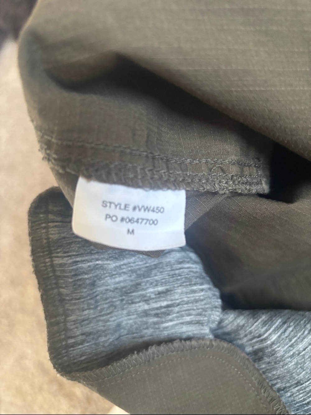 Vuori Olive Ripstop Cropped Pants - Picture 8 of 8